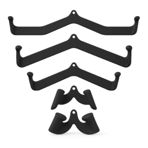 set de 5 manerales negros