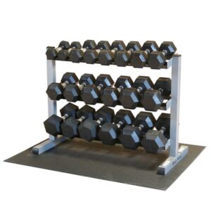 Rack de mancuernas 10 pares 5-50 libras