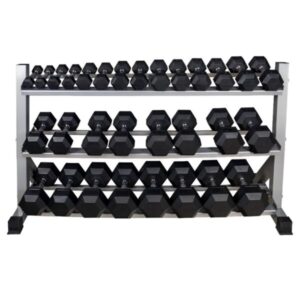 Rack de mancuernas 5-70 o 55-100 libras